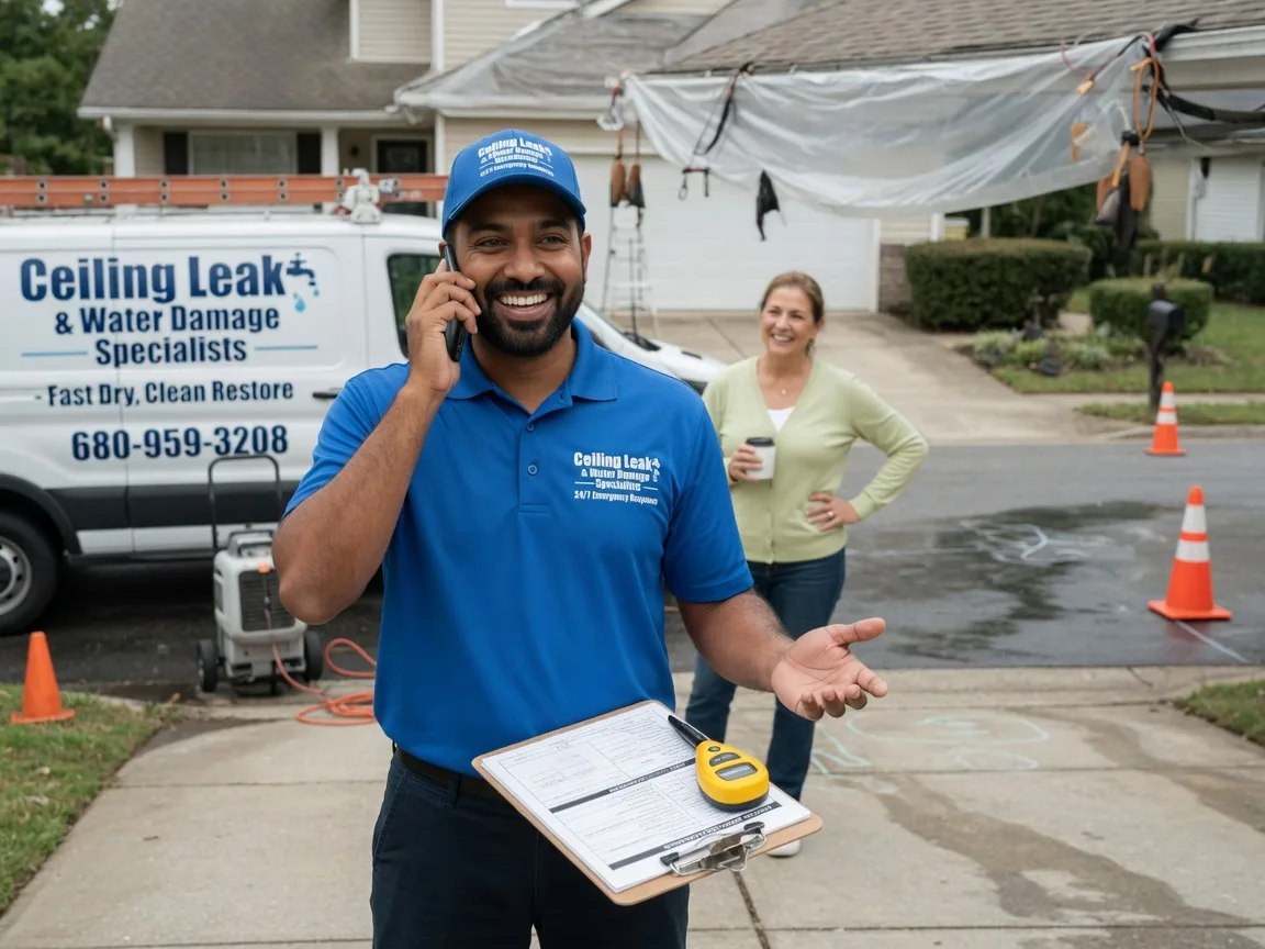 Ceiling Leak Cleanup Verona, KY FAQs